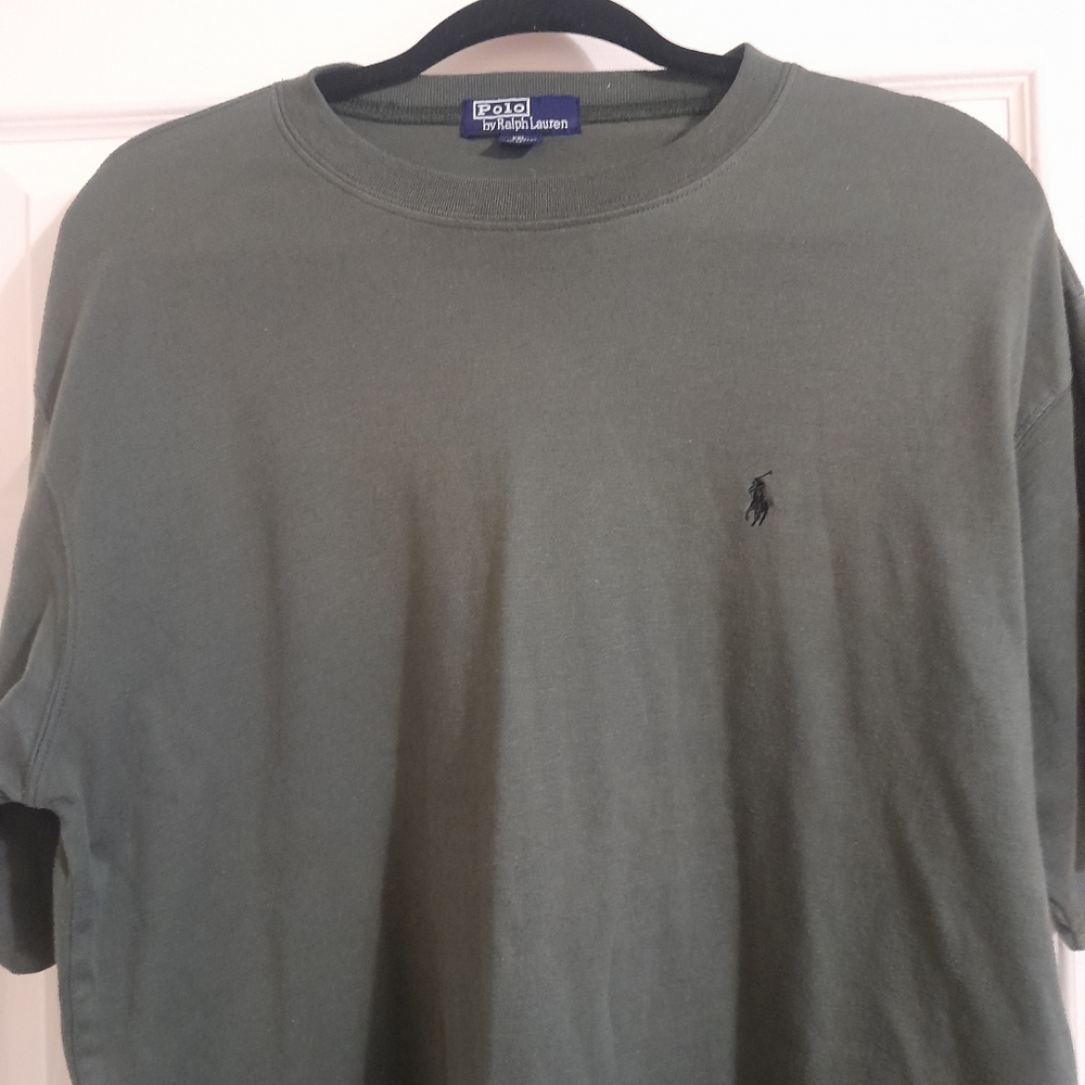 Polo by Ralph Lauren Men's Olive Short Sleeve Tee